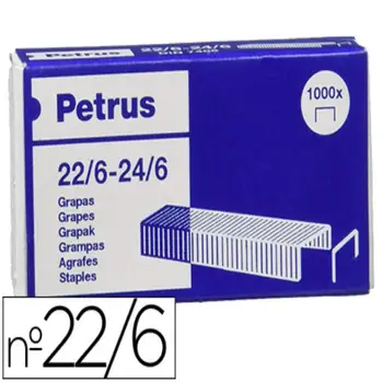 

Staples petrus n ° 22/6 galvanized Box 1000 PCs 153681-55723