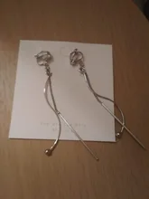 Encanto de moda creativo perla clip en pendientes lindo pendientes hechos a mano para auriculares joya clip