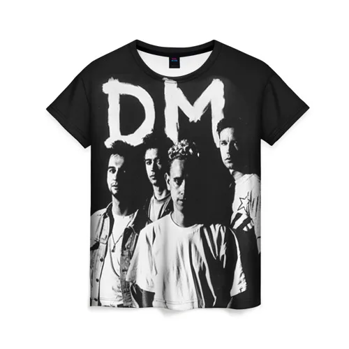 Женская футболка 3D Depeche mode | одежда