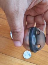 Door-Stopper Non-Punching-Sticker Rubber Stainless-Steel Magnetic NAIERDI Hidden Floor-Mounted