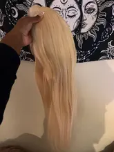 HD transparente rubia 13x4 13x6 frente de encaje pelucas de cabello humano brasileño cierre 4x4 recto pelucas de cabello humano 613 peluca Frontal de encaje