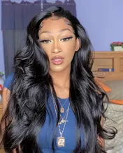 Tinashe-Peluca de cabello humano ondulado con encaje Frontal, peluca de cabello humano brasileño con cierre de 4x4 6x6, densidad del 250, 28 y 30 pulgadas