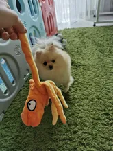 Juguete de peluche suave con 8 patas de pulpo para perros, juguete interactivo para jugar al aire libre, con sonido sonoro, juguete dental para masticar