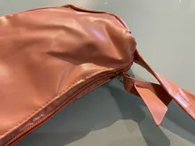Bolso de piel sintética suave para mujer, bolsa de hombro pequeña de diseño a la moda, Color sólido Retro, Color púrpura