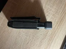 Caza táctico MOLLE bolsa de una sola revista abierto elástico revista titular de la bolsa de herramientas para la mayoría de las armas