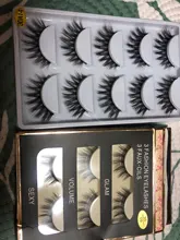 YOKPN-pestañas postizas 3D, hechas a mano, entrecruzadas naturales, hilo de algodón japonés, maquillaje desnuda, herramientas de maquillaje realistas