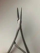 Dental ortodoncia soporte de agujas Mathieu estándar de 14cm Extra bien pico pinzas alicate quirúrgico Instrumentos dentales laboratorio Equi