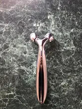 Rodillo 3D para masaje Facial, estiramiento Facial en V, belleza, estiramiento corporal de la piel, relajación, cara delgada herramienta de levantamiento Facial, instrumento masajeador zk20