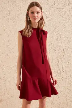 

Trendyol Scarf Collar Dress TWOSS20EL0375