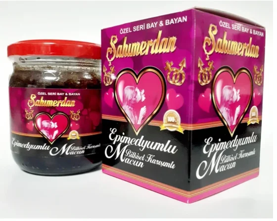 Şahımerdan Epimedium Turkish Honey Mix Macun Horny goat Weed Ginseng Herbal Aphrodisiac-custom series-turkish paste 240gr | Бытовая