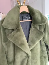 Abrigo de piel de imitación de conejo para mujer, abrigo largo de lujo, tapeta holgada, abrigo grueso y cálido de talla grande, abrigos de felpa para invierno