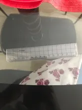1 Uds regla 15cm 18cm 20cm transparente Simple gobernante escuadra papelería lindo dibujo suministros