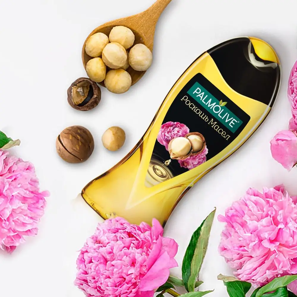 PALMOLIVE ДУШ-ГЕЛЬ РОСКОШЬ МАСЕЛ с маслом Макадамии и экстрактом Пион 250мл