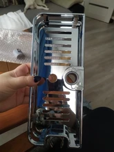 Estante de ducha rectangular desmontable, bandeja de almacenamiento de elevación, soporte de plástico, ahorro de espacio, accesorios de baño y cocina