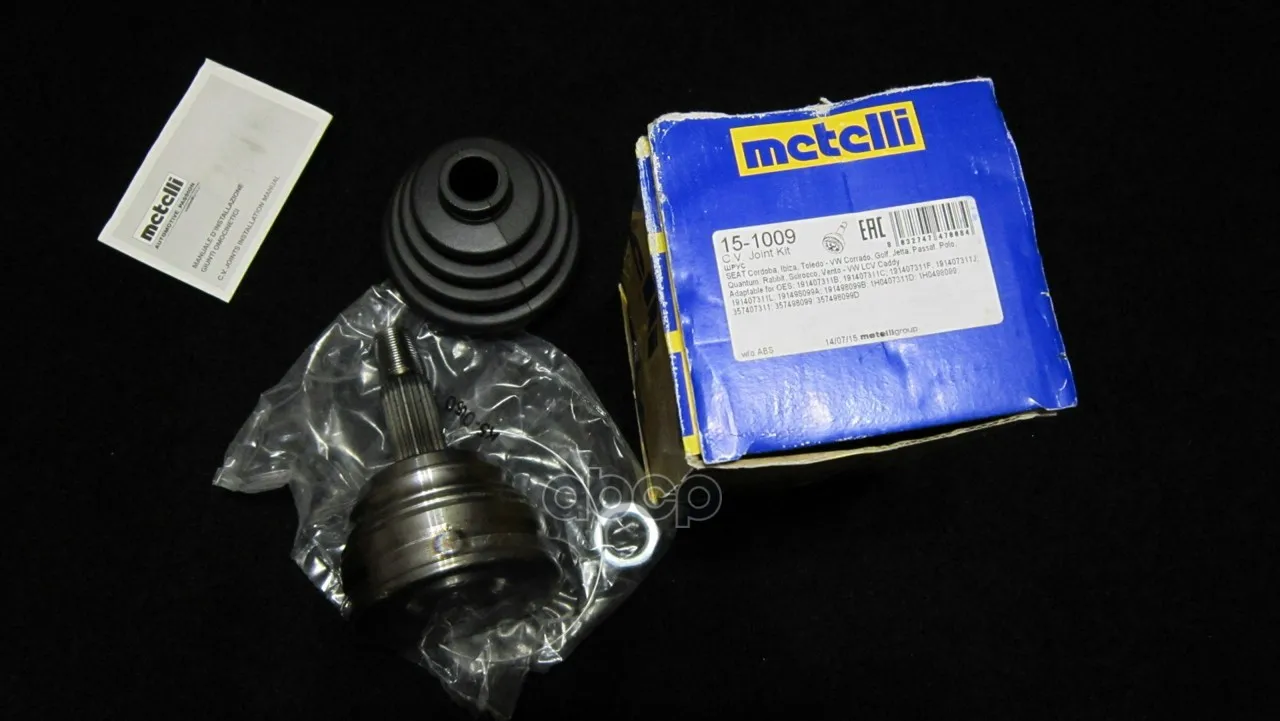 Шрус Наруж.Ком-Кт Metelli 151009 Metelli арт. 151009