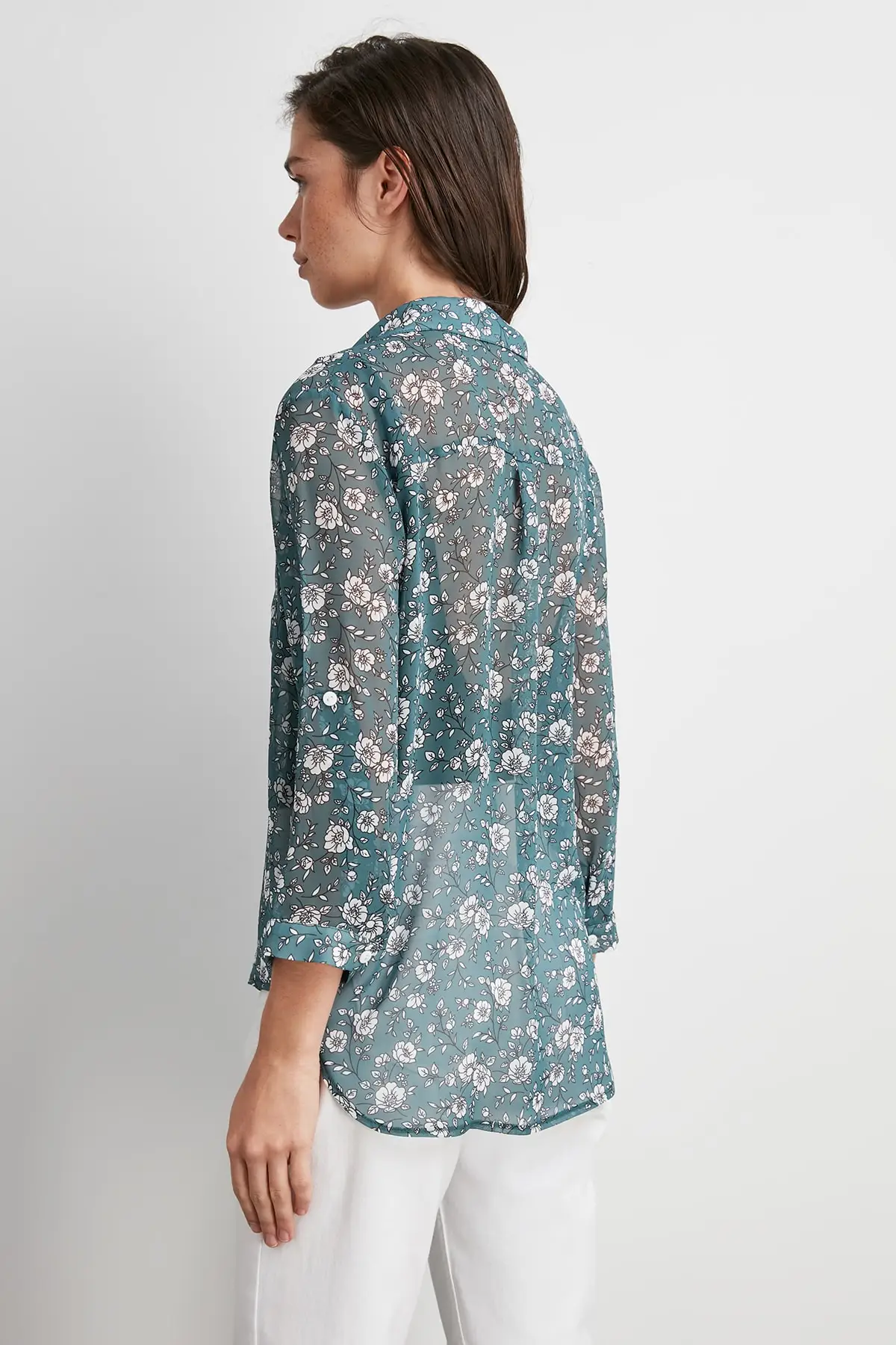 Trendyol рубашка с рисунком TWOAW20GO0561