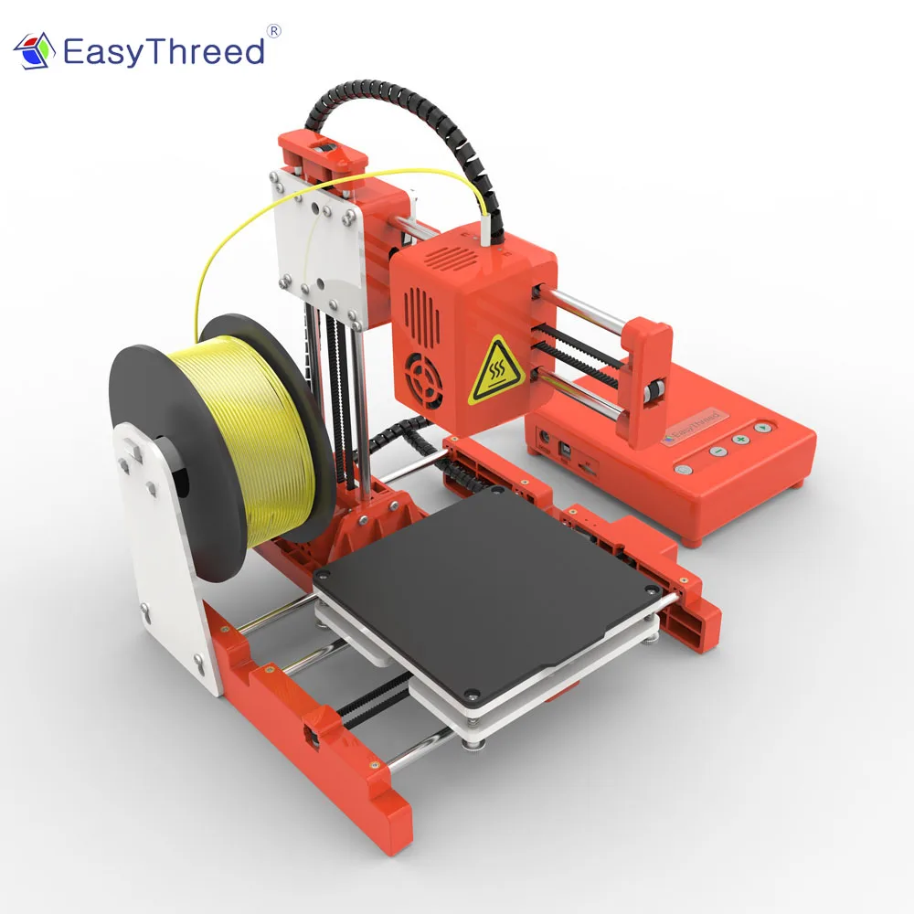 EasyThreed маленький 3d принтер дешевые пла смолы FDM мини Impressora 3d Brasil русский склад DIY наборы подарок Imprimante X1