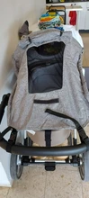Accesorios de cochecito de bebé, toldo de protección solar, carrito de cuna, piezas de cochecito, toldo con bolsa de tela de transporte, pieza de cochecito infantil