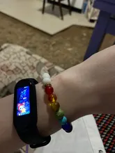 Pulsera de piedra de ojo de tigre de Lava Natural para hombre y mujer, brazalete de terapia de equilibrio curativo, joyería ajustable para rezar, 7 Cuentas de Chakra