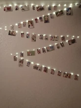 Led-Light Photo-Clip Battery-Powered Garland Led Christmas Outdoor Wedding 10M 5M 2M