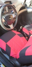 Car-Seat-Covers-Set AUTOYOUTH Tire-Track-Detail Universal Brand Fit with Styling Embroidery
