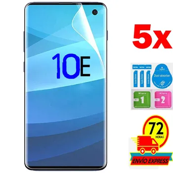 

5x Protector It is Screen Sheet Film for for Samsung GALAXY S10E (NOT It is TEMPERED GLASS GLASS) KIT