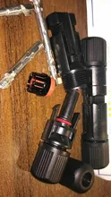 1 par de conectores solares Conector de Panel Solar, 30A, 1000V, macho + hembra, IP67, para cable Solar
