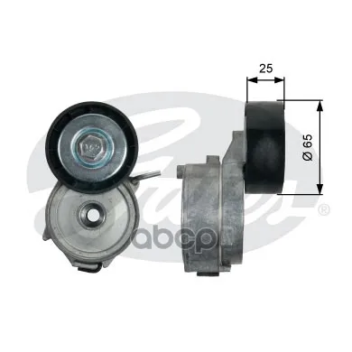 Натяжитель Ремня Приводного Ford Mondeo/Citroen C5/Peugeot 407 2.0d/2.2d 06- Gates T39211 Gates арт. T39211