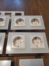 Power-Socket Glass-Panel Wall-Outlet Livolo Eu Standard 16A Crystal of Manufacturer 12/13/15