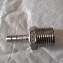 Coupling-Connector Thread-Pipe-Fitting Hose-Tail-Reducer Barb Stainless-Steel-304 Bsp Male