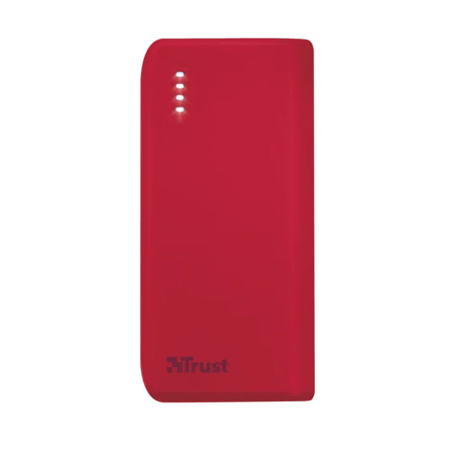 Внешний аккумулятор Powerbank 21226 Trust PRIMO 4400mAh красный