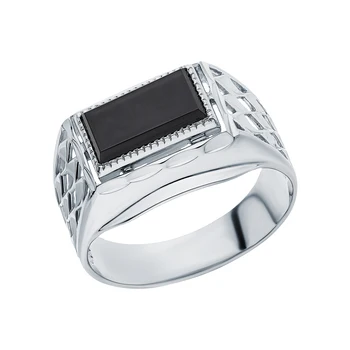 

Silver ring with cubic zirconia sunlight sample 925
