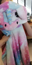 Kigurumi-Pijama de unicornio para niños, mono de Animal para bebé, pijama con diseño de Panda, pijama de Cosplay