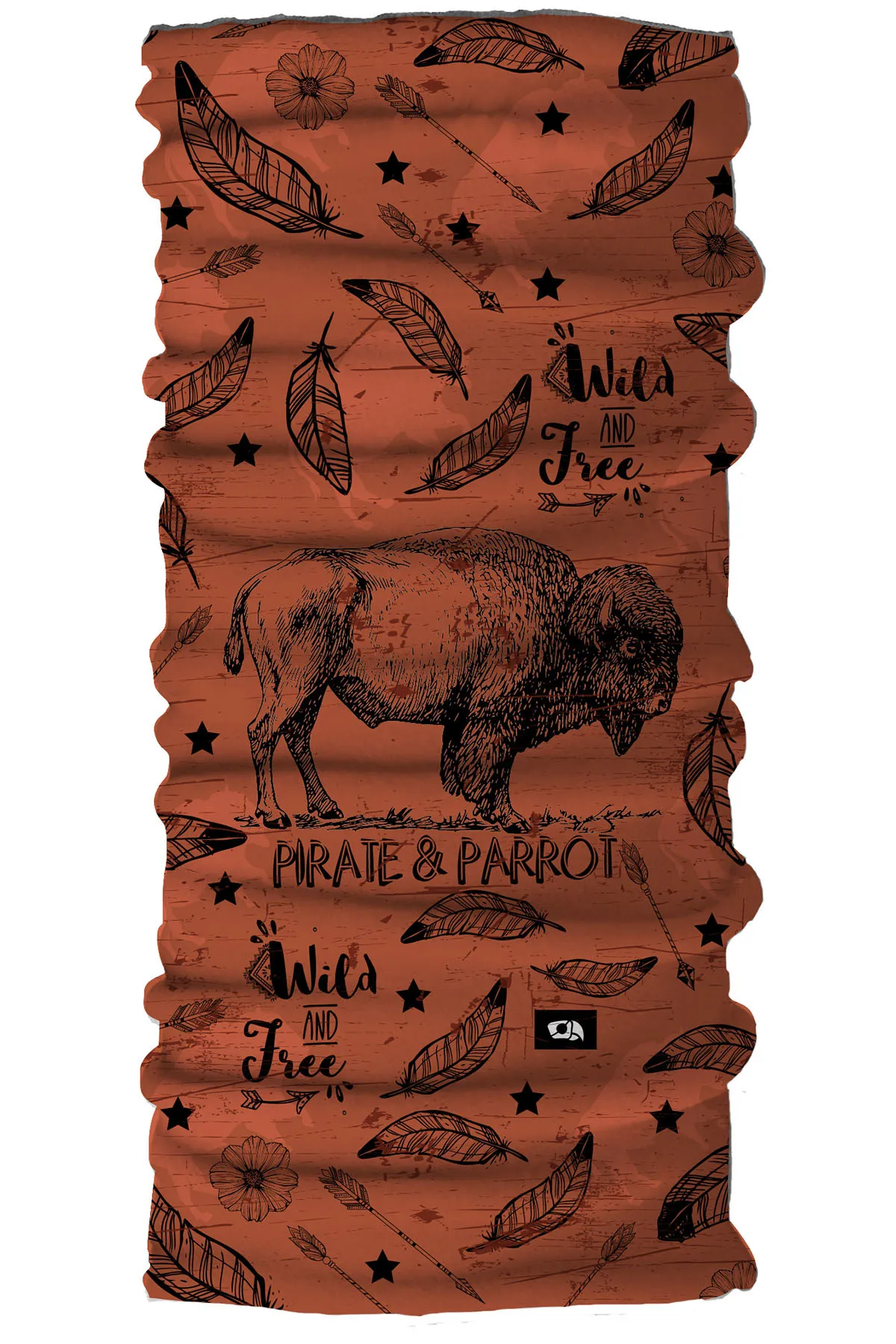Maschera Facciale Bandana Marrone Selvaggio, Multiuso, Cappello, Maschera Facciale Adulti Antibatterico