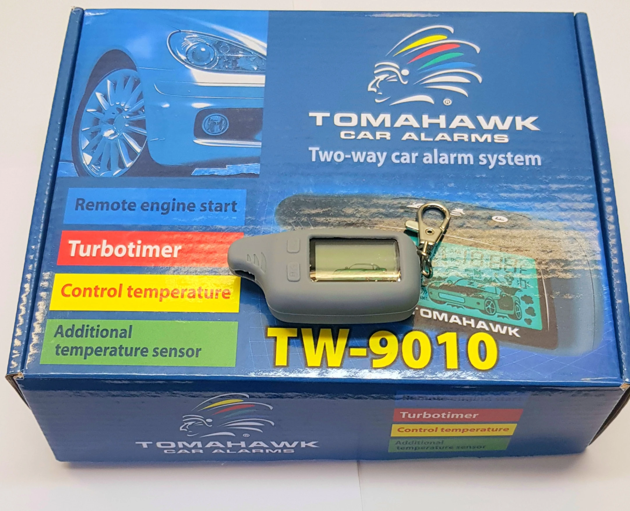 Автосигнализация с автозапуском TOMAHAWK TW9010 томагавк тв 9010 + чехол | Автомобили и