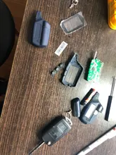 Pantalla lcd A91, papel de cebra, cubierta del cuerpo para llavero LCD, Control remoto, sistema de alarma para coche, Starline A91