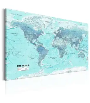 

Picture-World Map: Sky Blue World