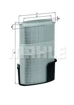 KNECHT LX1009/6 Фильтр воздушный PORSCHE BOXSTER 04