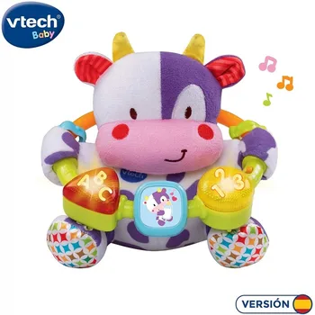

VTech-cow muusical interactive baby plush with soft, multi-colored, unique (3480-166022)