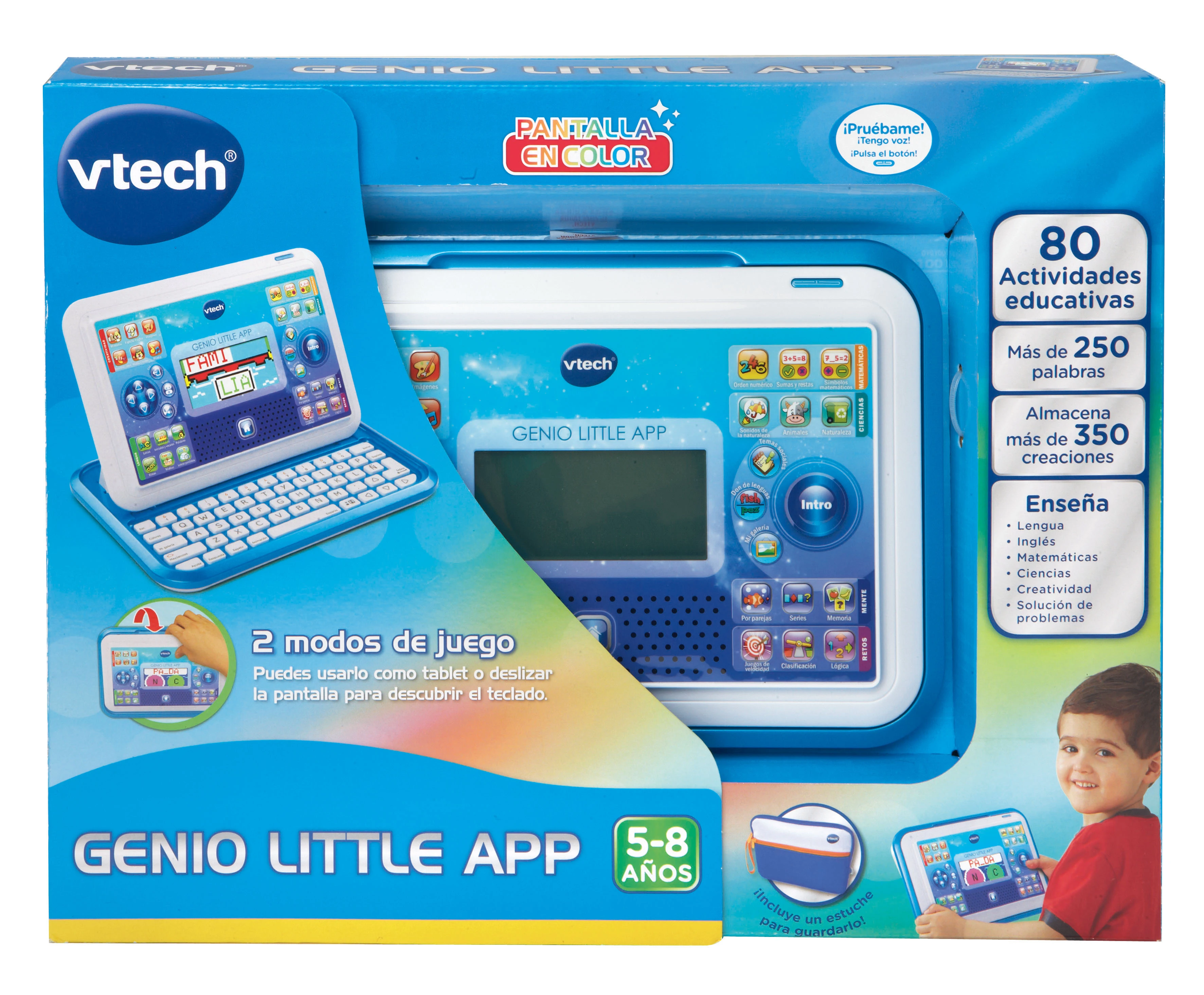 agudo Gruñido Camión golpeado VTech Genio Little App, ordenador tablet educativo para jugar en dos modos  distintos, 80 actividadestivida|Máquinas de aprendizaje| - AliExpress