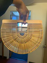 Bolso tejido de paja para mujer, bolso de marca de diseñador, a la moda, portátil, de lujo, tejido de bambú, 2021