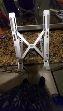 GOOJODOQ-Soporte para ordenador portátil, soporte de aleación de aluminio plegable, para Notebook, MacBook Pro y tableta