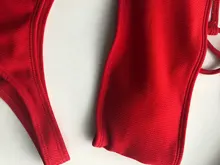 Swimsuit Women Bikini-Set Biquini Brazillian Maillot-De-Bain Sexy Off-Shoulder Solid