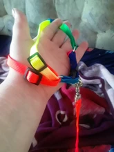 Harness Leash Traction Rope Lead Pet-Dog-Collar Rainbow Colorful Durable Nylon And 120cm