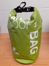 Bolsas impermeables de 2L para deportes al aire libre, mochila de almacenamiento seca, de PVC, para acampar