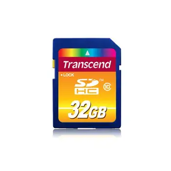 

Transcend TS32GSDHC10 flash memory 32 GB SDHC Class 10