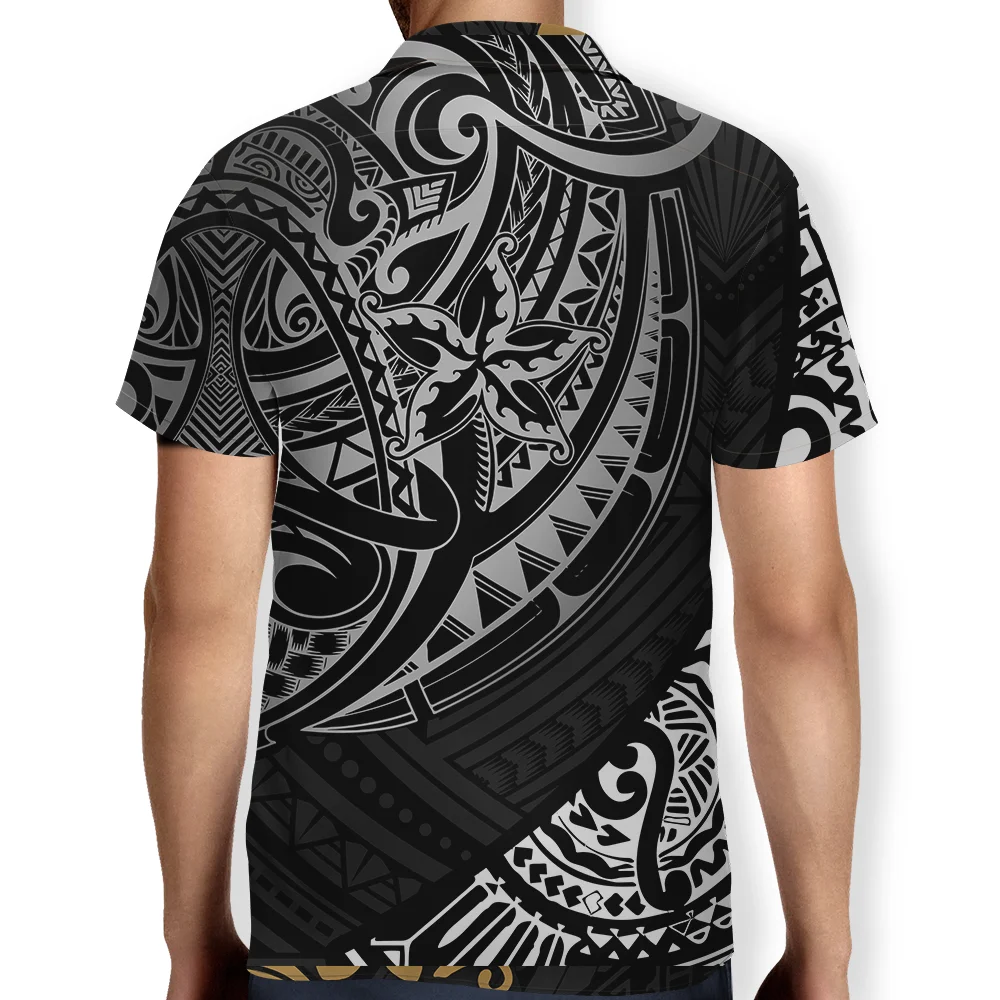 best short sleeve button down shirts Pocket Shirt Spring Men Short Sleeve Shirts Samoan Summer Viking Autumn Print Plus Size Puletasi Classics High Quality best short sleeve button down shirts