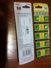 Batería alcalina de celda Ag3 de 2020 20 piezas, batería limitada de 392 V, 1,5 V, LR41, 192, SR41, tamaño 7,9x3,6mm, Venta promocional/2 tarjetas