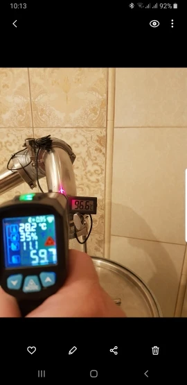 Отзыв о товаре Инфракрасный термометр Mestek серии 800C, измеритель влажности, Бесконтактный измеритель температуры и влажности, пирометр, цифровой термометр от пользователя Y***h