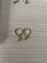 WANTME-Joyería de 100% plata fina 925 auténtica para mujer, mini pendiente de ojos malvados de circón azul, aretes pequeños de tuerca